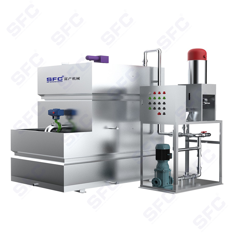 Unidad de preparación de polvo automática serie dos cajas
